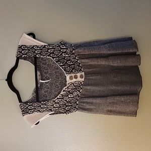 Free People babydoll sweater top